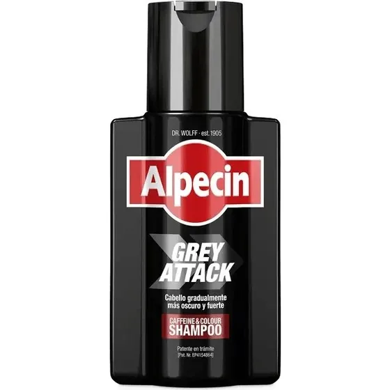 Alpecin Grey Attack Champú Anticaída y Anticanas 200ml