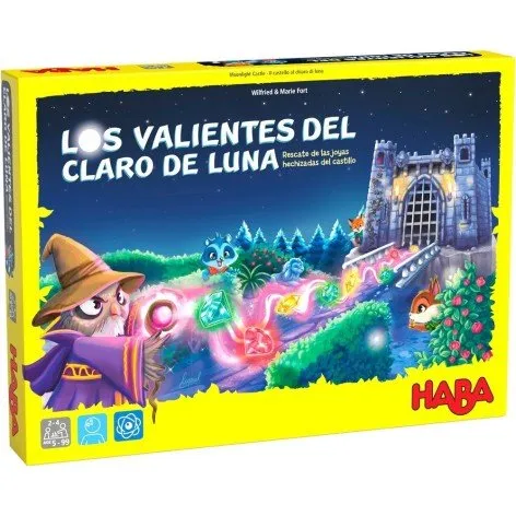 Haba Los Valientes del Claro de Luna - Juego de Mesa para Niños