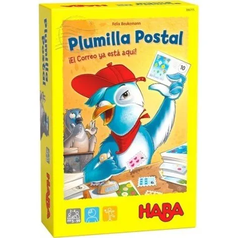 HABA Plumilla Postal - Juego de Mesa Educativo para Niños
