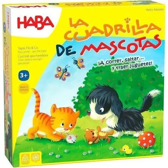 Haba La Cuadrilla de Mascotas - Juego de Mesa para Niños