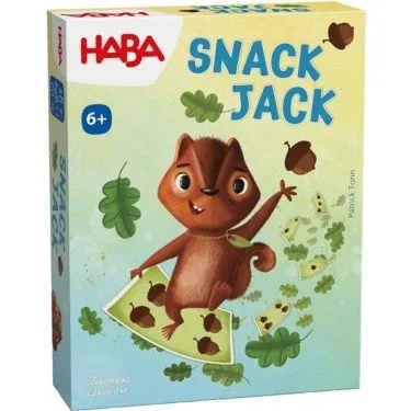 HABA Merienda de Bellotas - Juego de Cartas Snack Jack