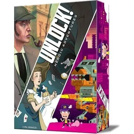 Unlock! Heroic Adventures: Juego de Cartas Cooperativo