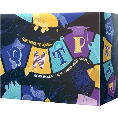 Que Nota te Pones - Juego de Cartas de Preguntas y Tablero