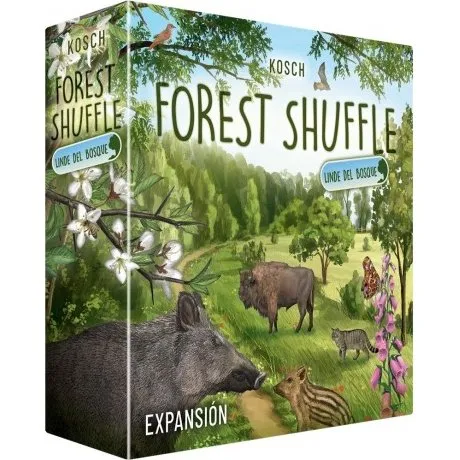 Asmodee Forest Shuffle: Linde del Bosque - Expansión de Cartas