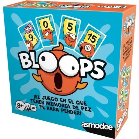 Asmodee Bloops Juego de Cartas
