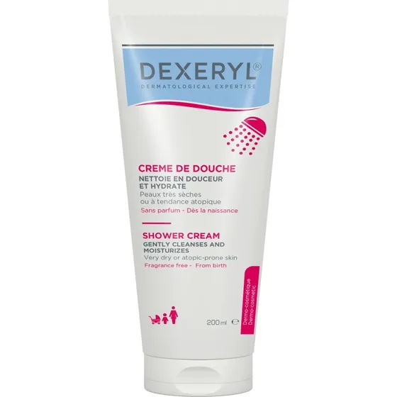 Dexeryl Shower Crema Limpiadora para Piel Seca y Atópica 200 ml