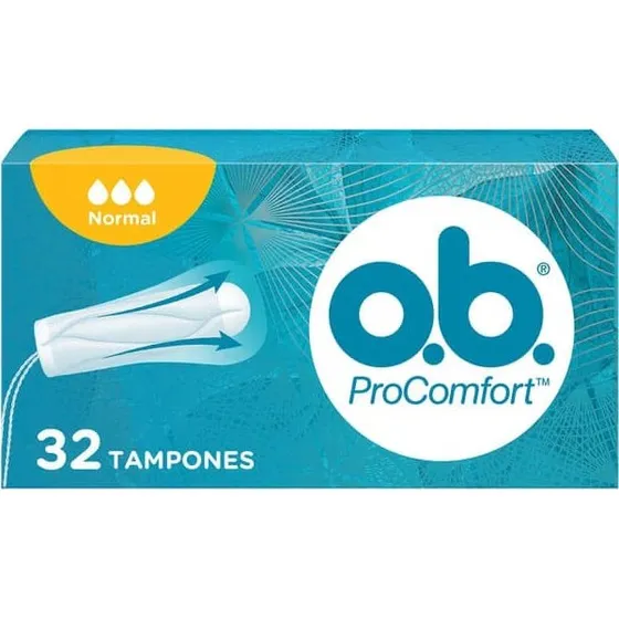 Tampones ProComfort Normal O.B. 32 Unidades
