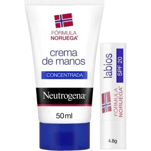 Neutrogena Pack Crema de Manos Concentrada 50g + Labial SPF 20