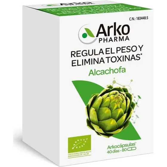 Arkopharma Arkocápsulas Alcachofa BIO 80 cápsulas