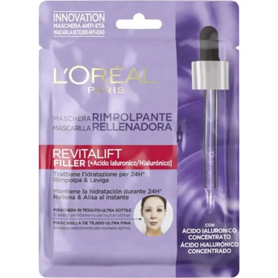 L'Oréal Revitalift Filler Mascarilla Rellenadora de Ácido Hialurónico