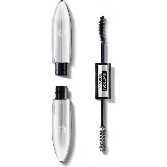 L'Oréal Paris Pro XXL Máscara de Pestañas Doble Volumen Negra, 12ml