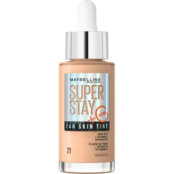 Maybelline New York Super Stay 24H Skin Tint Vitamina C - 21, 30 ml