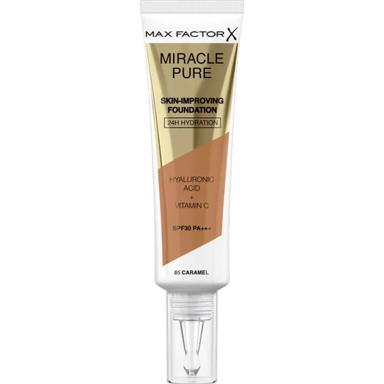 Max Factor Miracle Pure Foundation 85 Caramel SPF30 30 ml