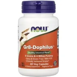 Now Foods Gr8-Dophilus 120 Veg Cápsulas