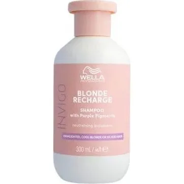 Wella Professionals Invigo Blonde Recharge Champú Violeta 300ml