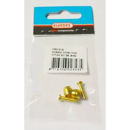 Elvedes SM-BH59 Juego Conectores Hidráulicos Oro