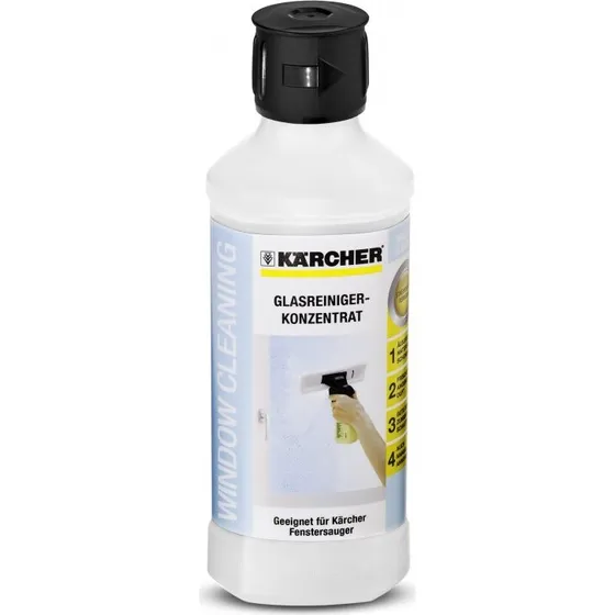 Kärcher Detergente Concentrado para Limpiacristales WV50 500ml