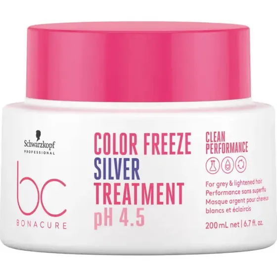 Schwarzkopf BC Bonacure Colour Freeze Mascarilla Plateada 200ml