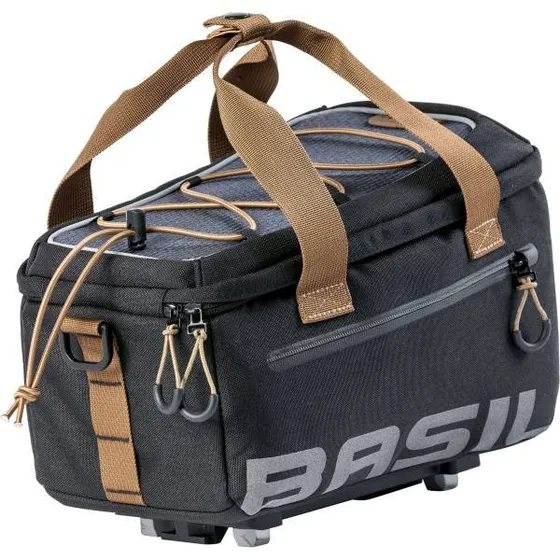 Basil Miles Trunkbag MIK 7L Gris/Negro