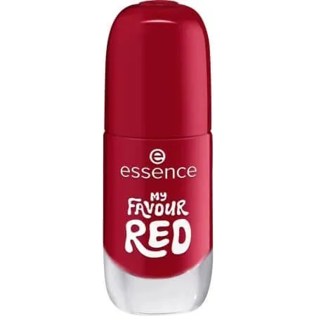 Essence Esmalte de Uñas 14 My Favour Red, Acabado Gel, 8 ml