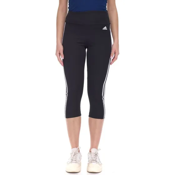 Leggings adidas Designed To Move 3-Stripes 3/4 AeroReady Negro