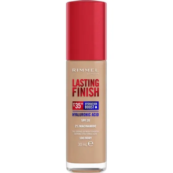 Rimmel London Base de Maquillaje Lasting Finish 35H 100 Ivory