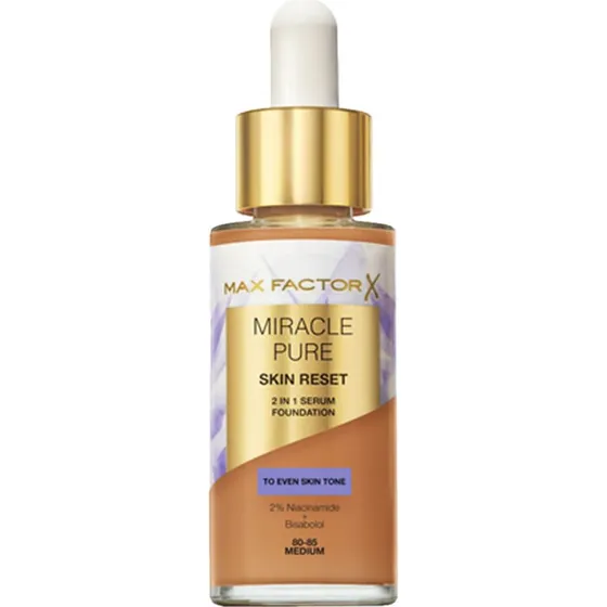 Max Factor Miracle Pure Skin Reset 2 en 1 Foundation 80-85 Medium