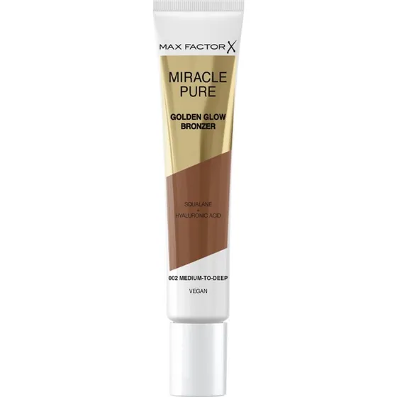 Max Factor Miracle Pure Golden Glow Bronzer 002 Medium-To-Deep 15ml