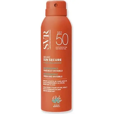 SVR Sun Secure Brume SPF50+ Spray Protector Solar 200ml