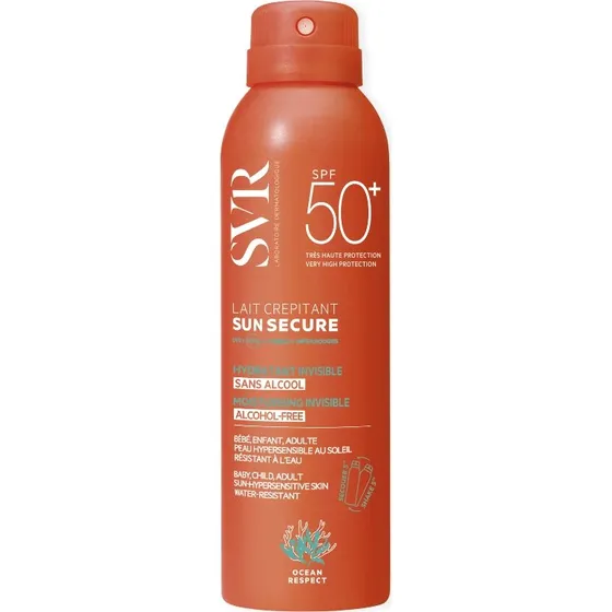 SVR Sun Secure Leche Espumosa Efervescente SPF 50, 200 ml