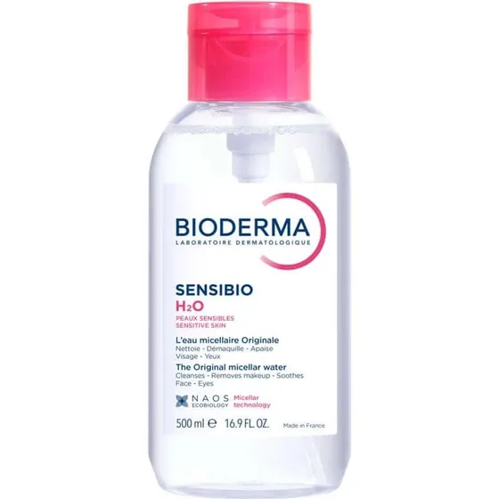 Bioderma Sensibio H2O Agua Micelar con Dosificador 500 ml