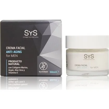 SyS Crema Facial Hombre Argán 50ml