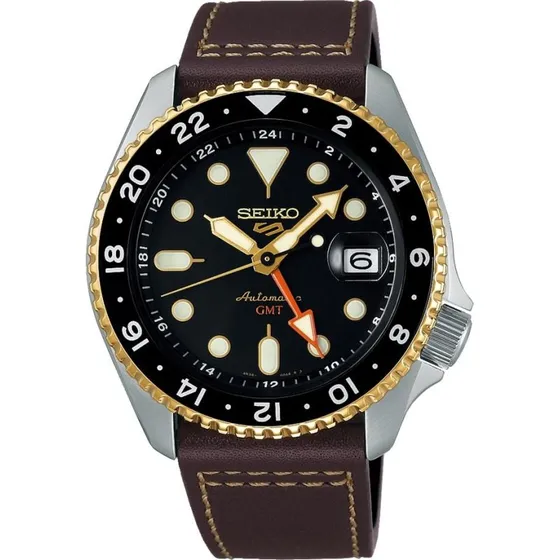 Seiko SSK036K1 5 Sports GMT automático acero 42,5 mm