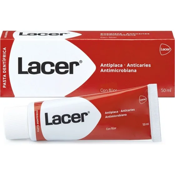 Lacer Pasta Dentífrica con Flúor 50 ml