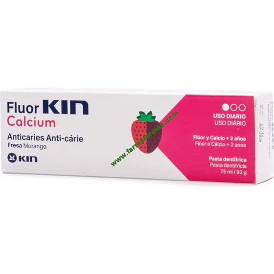 Fluor Kin Calcio Pasta Dental 75 ml