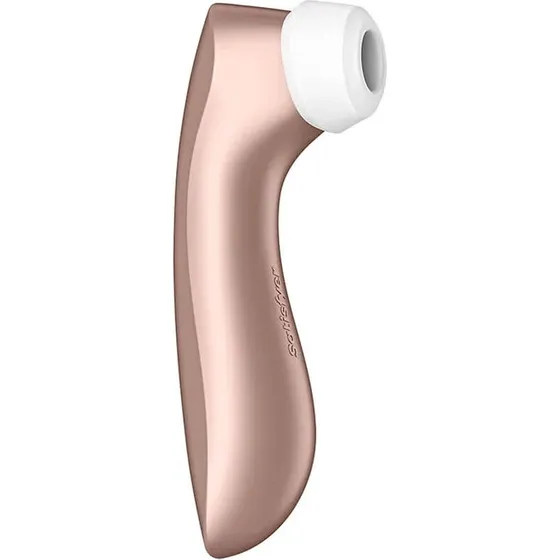 Satisfyer Pro 2+ Masajeador de Clítoris Vibrador Air Pulse Oro Rosa