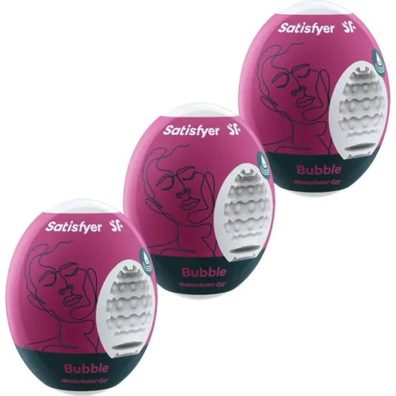 Satisfyer Huevos Burbuja Set de Masturbación