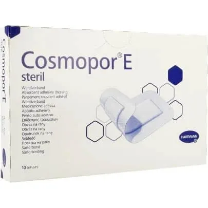 HARTMANN Cosmopor E Gasa Adhesiva Estéril No Tejida 7,2x5cm (10 ud)
