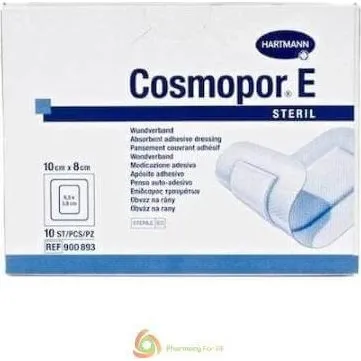 HARTMANN Cosmopor E Parches Autoadhesivos Estériles 10x8cm, 10uds
