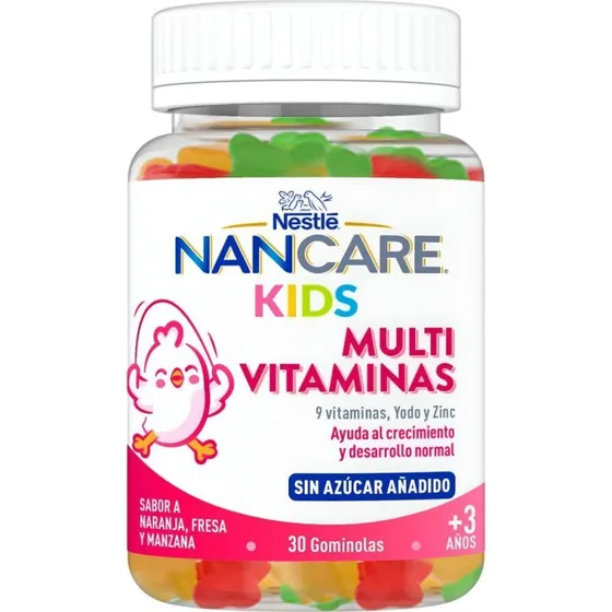 Nestlé Nancare Kids Multivitaminas 30 Gominolas