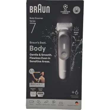 Braun Series 7 Body Groomer BG7550 — Recortadora íntima y corporal