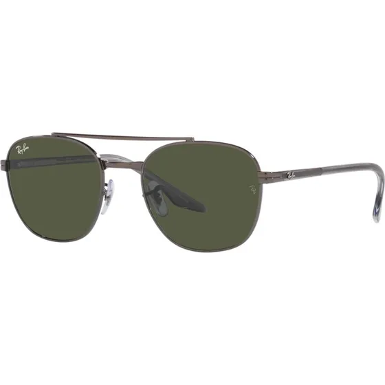 Ray-Ban RB 3688 004/31 55 Metal Gunmetal Lentes Verdes