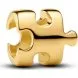 Pandora Mini Charm Puzzle 764514C00 Oro 14K