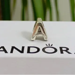 Pandora Charm Letra A 797455 en Plata de Ley