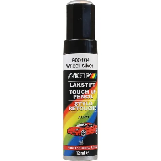 Motip Rotulador Pintura Llantas Plata 12ml