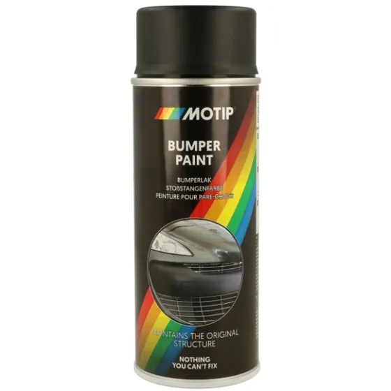 Motip Pintura Negra para Parachoques Spray 400ml