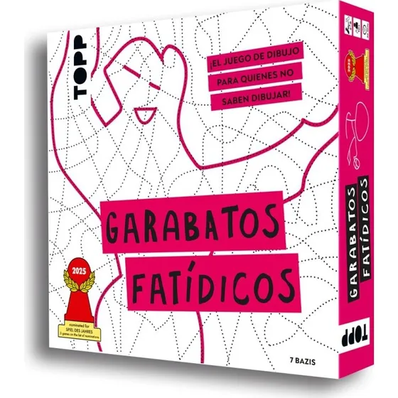 Asmodee Garabatos Fatídicos - Juego de Mesa Cooperativo