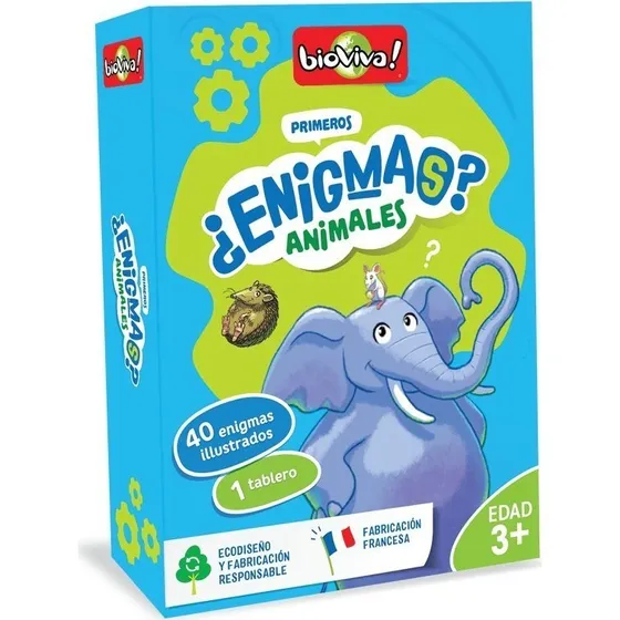 Falomir Mis Primeros Enigmas Animales - Juego de Cartas Educativo