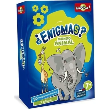 Falomir Enigmas Mundo Animal - Juego de Cartas
