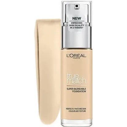 L'Oréal True Match Foundation 1D/1W Golden Ivory 30 ml